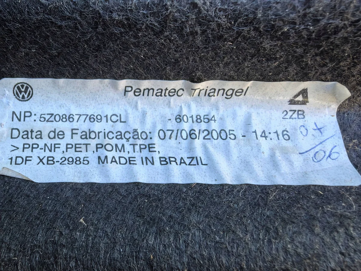 Tavaratilan hylly Volkswagen 5Z08677691CL image 3