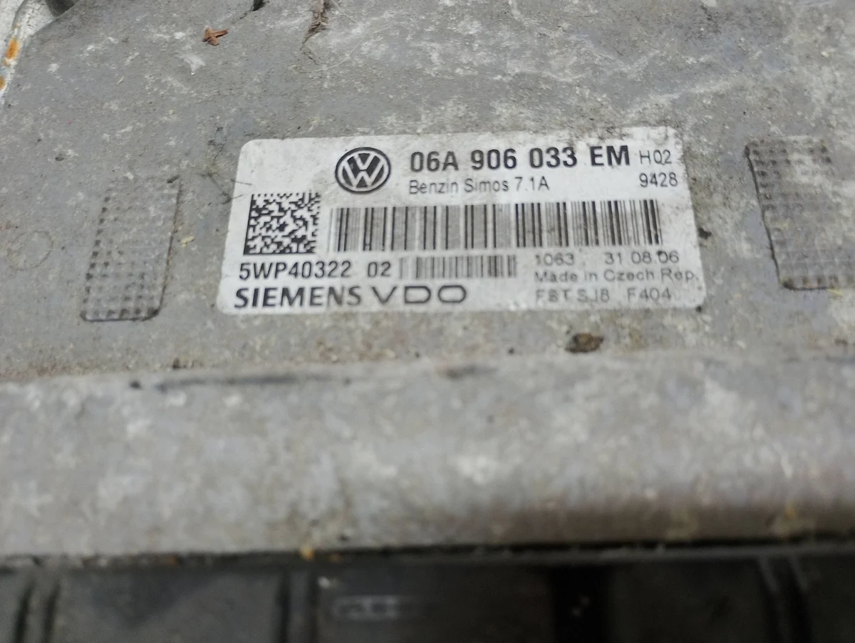Volkswagen Unidade de Comando 06A906033EM thumbnail 3