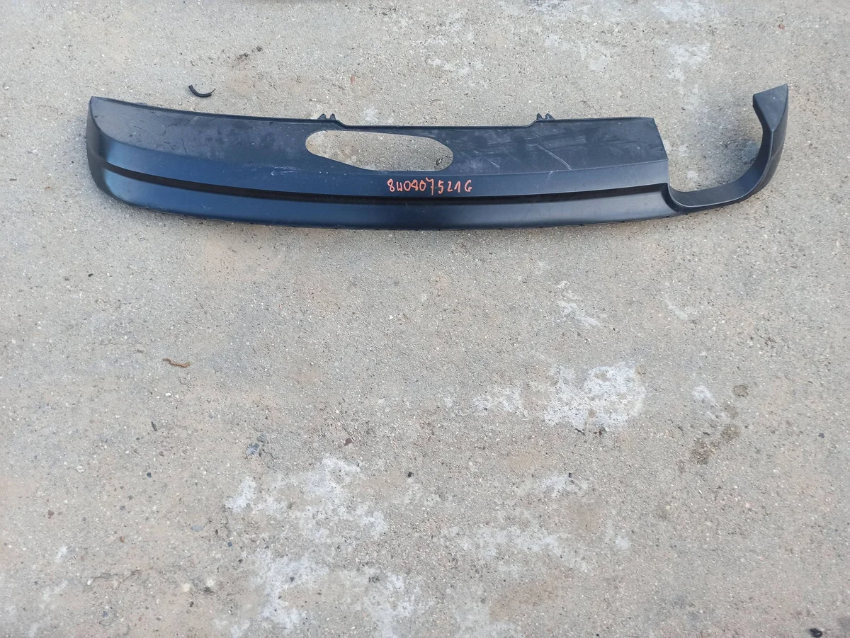 Bakre stötfångarspoiler Audi A4 B9 80807521G