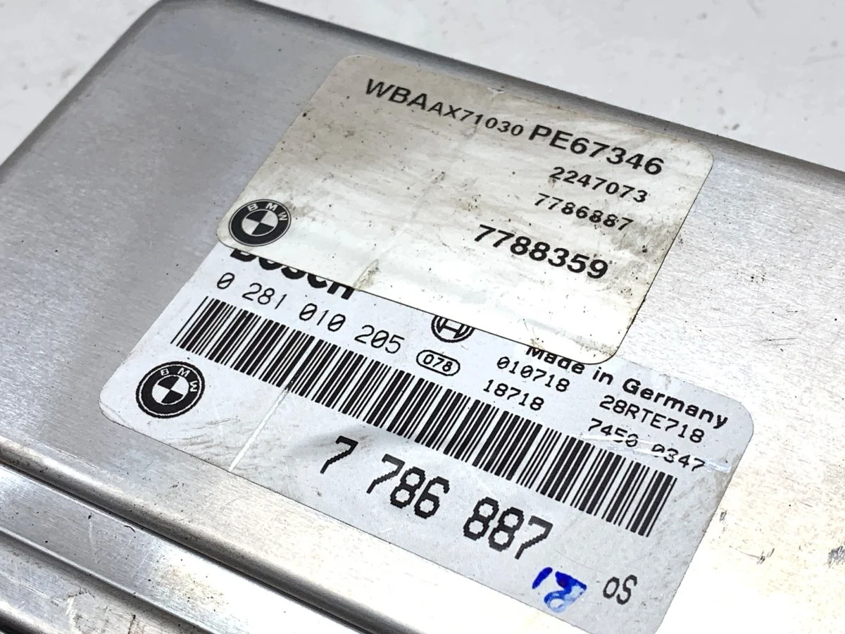 Moottorinohjausyksikkö BMW E46 7786887 image 3
