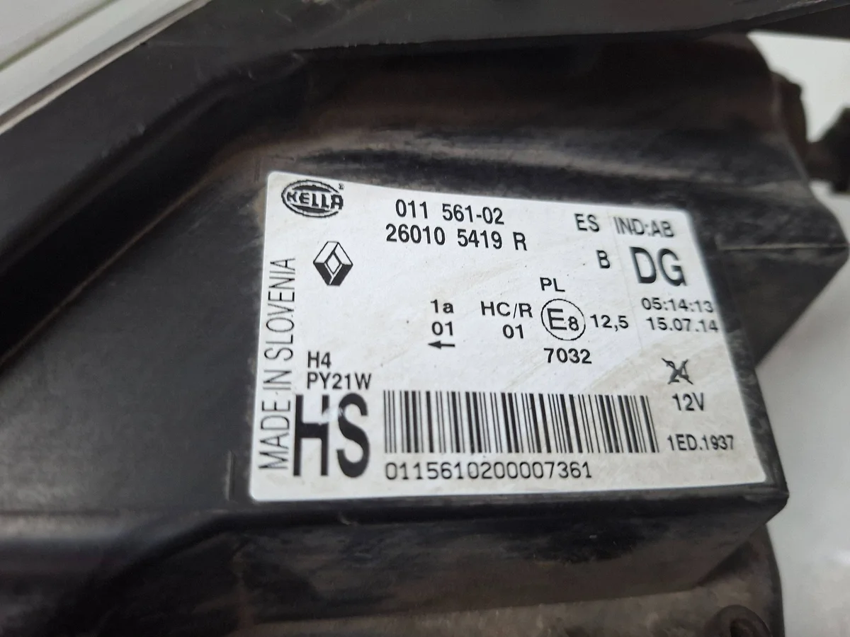 Farol Direito Renault Twingo III S27637669 image 5