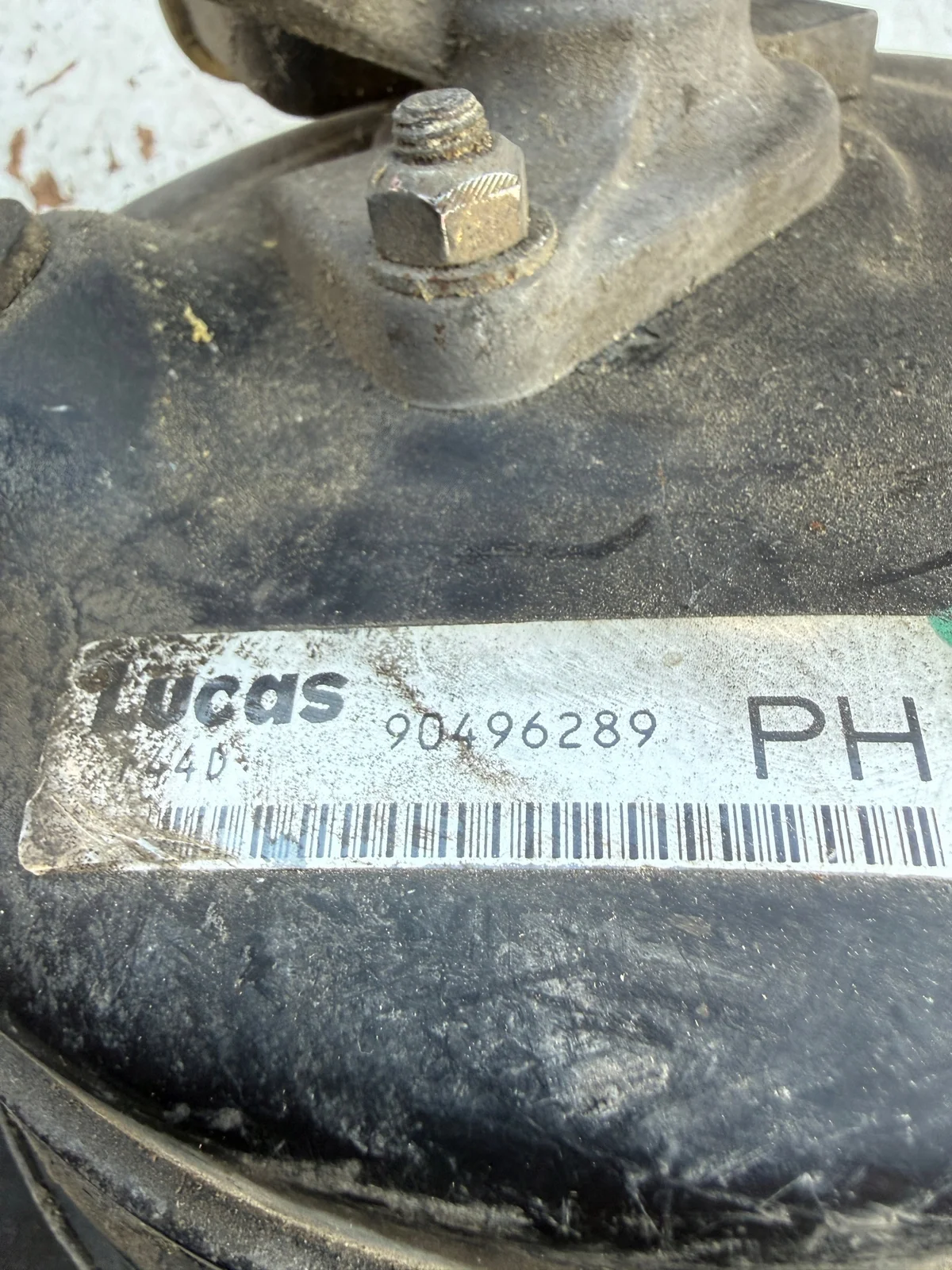 Bromsservo Opel Omega 90496289