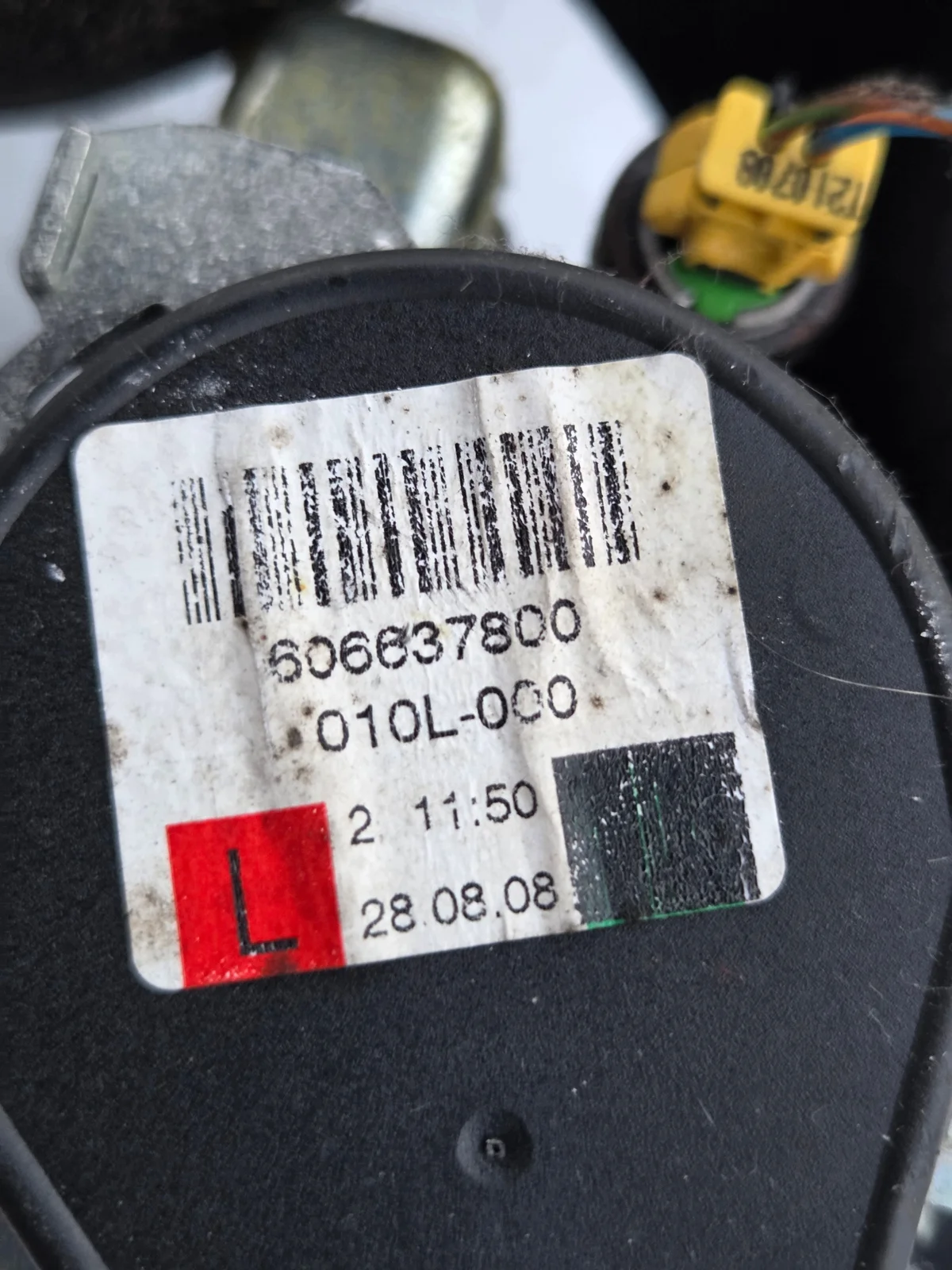 Turvavyö Ford Mondeo mk4 etuvasen OEM 606637800 image 4