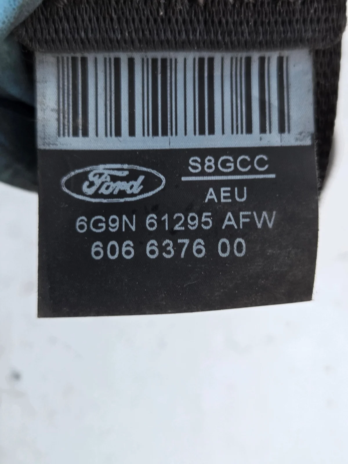 Turvavyö Ford Mondeo mk4 etuvasen OEM 606637800 image 5