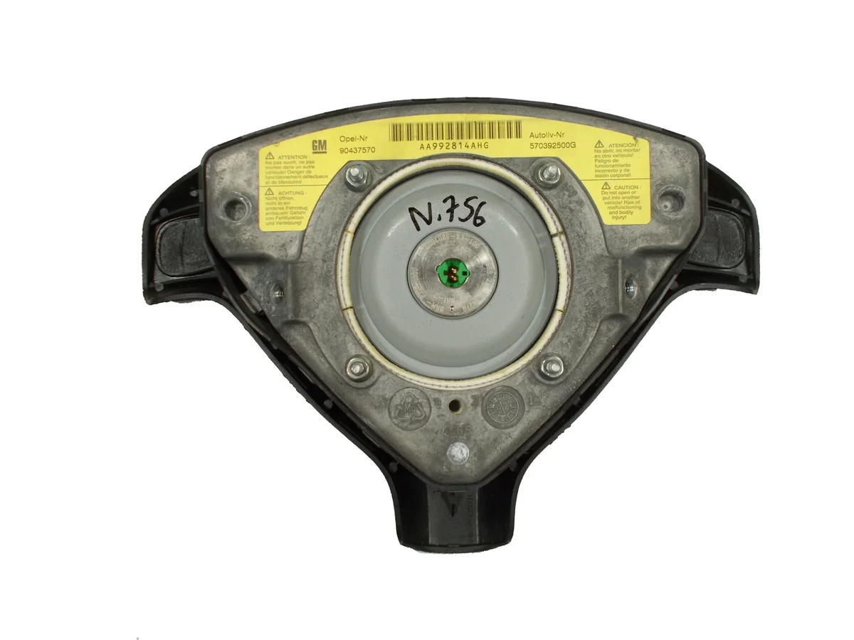 Ohjaajan turvatyyny Opel Astra II G Zafira A 90437570