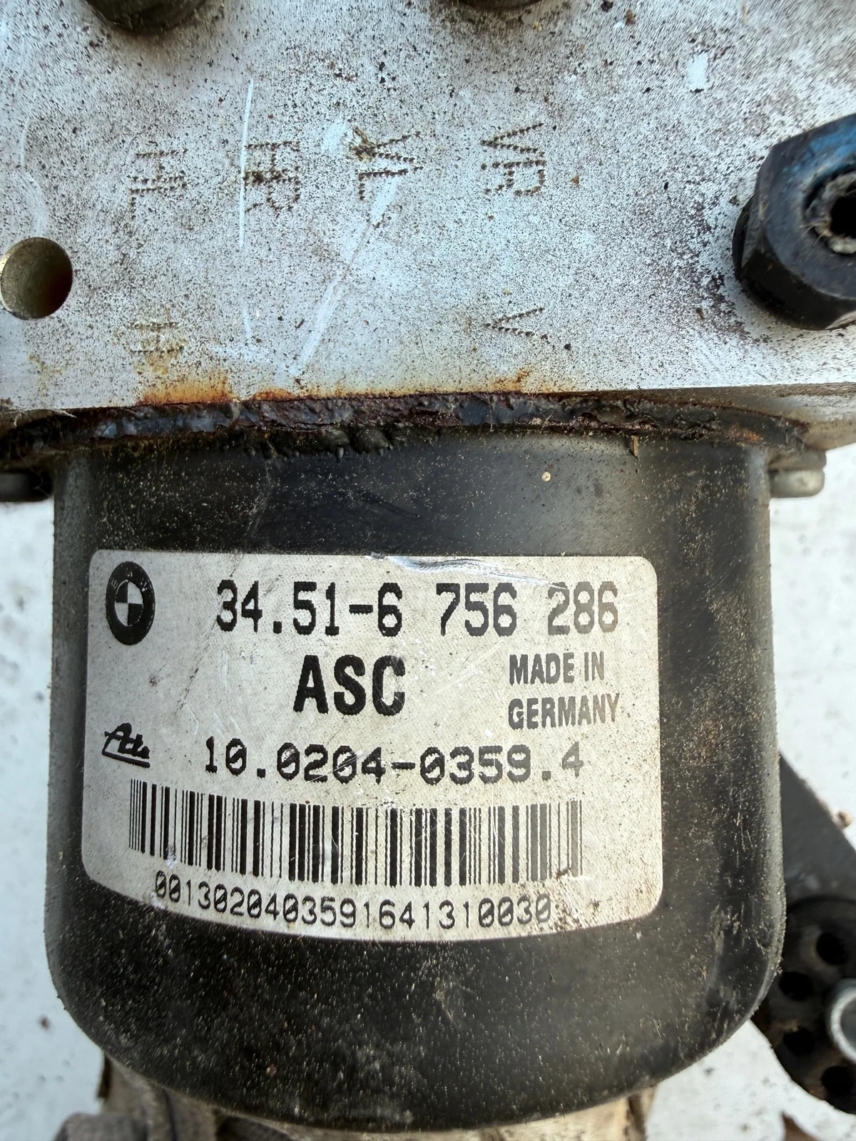 BMW ABS-ohjausyksikkö 6756286 thumbnail 1