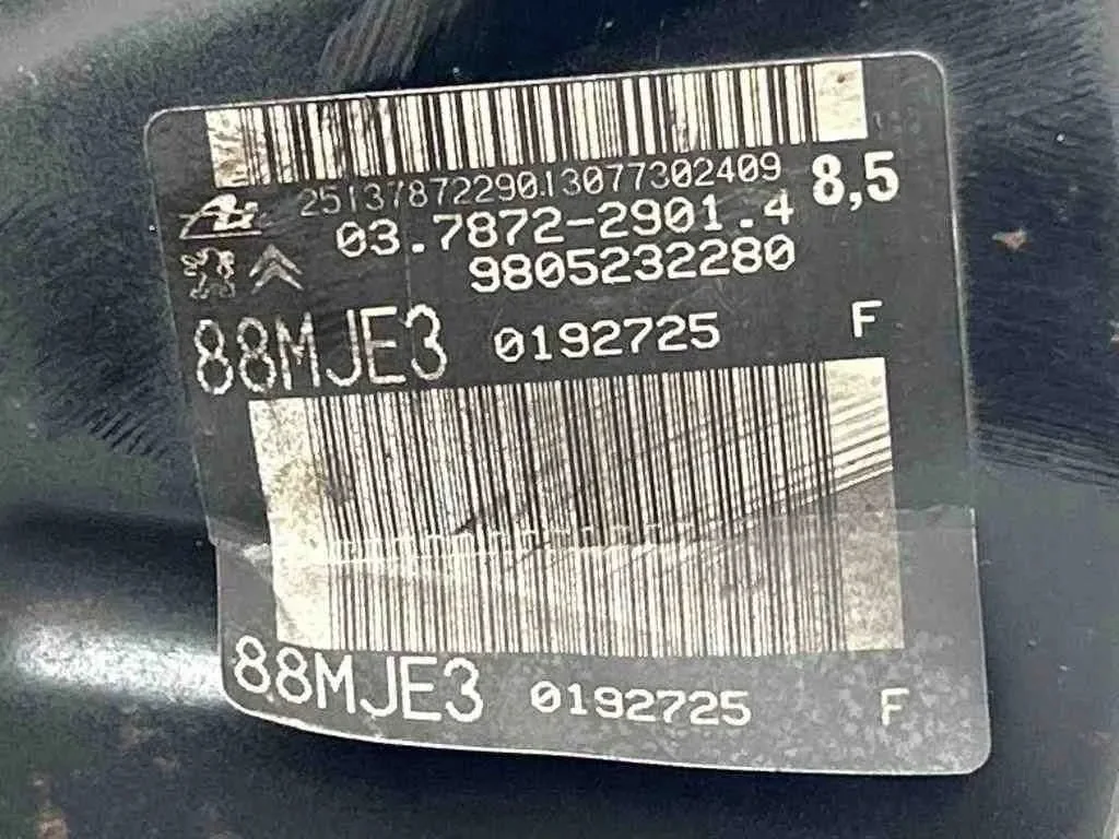 Jarrutehostin Peugeot Expert Jumpy III 03787229014 image 7