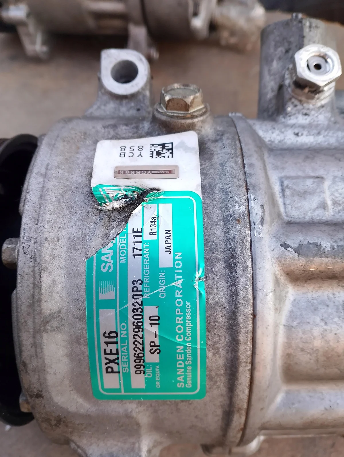 Skoda Octavia II Seat Altea 1.9 TDI Air Conditioning Compressor PXE16