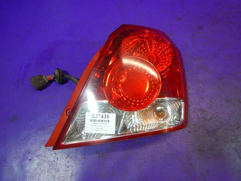 Chevrolet Aveo T200 Rear Lamp Right
