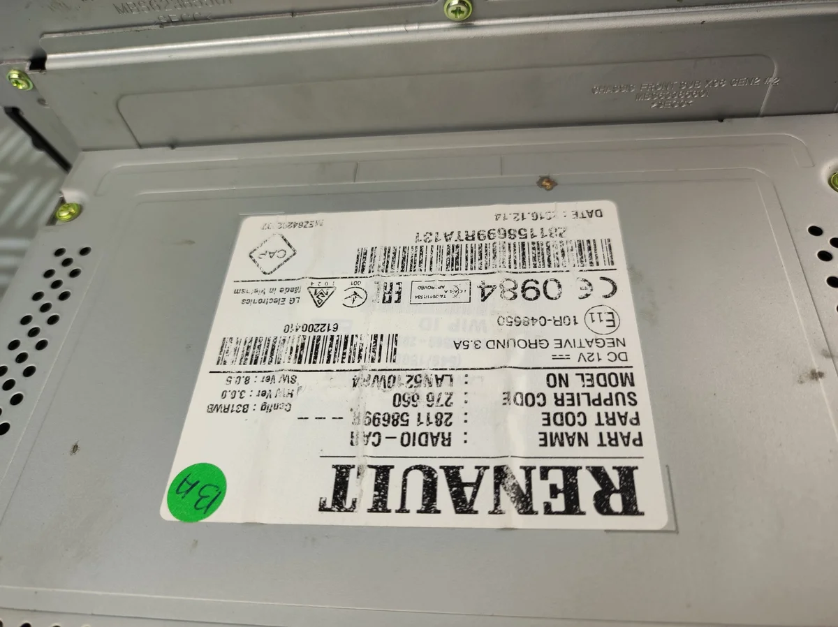 Radio Renault Clio IV 281158699R image 7
