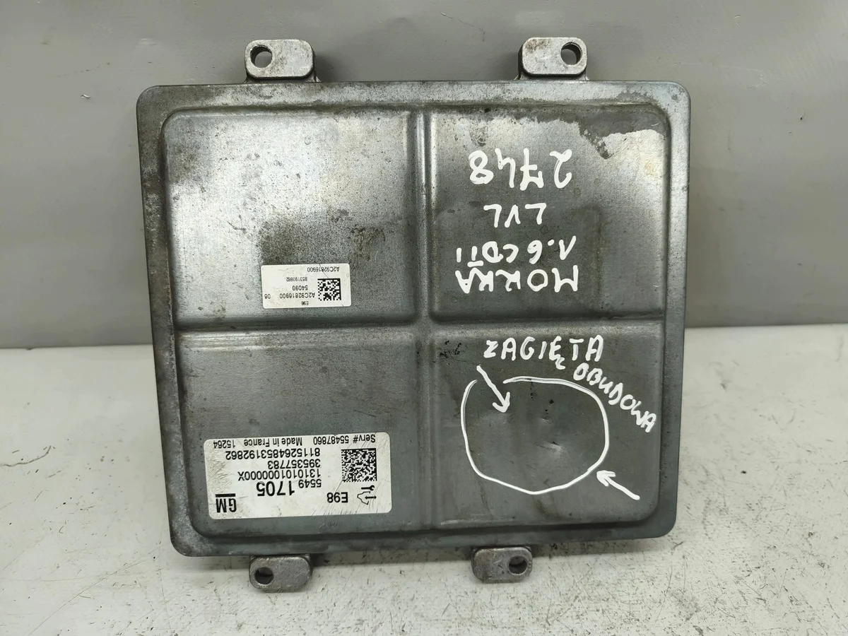 Regeleenheid Motor 1.6 CDTI B16DTH Mokka Astra K 55491705
