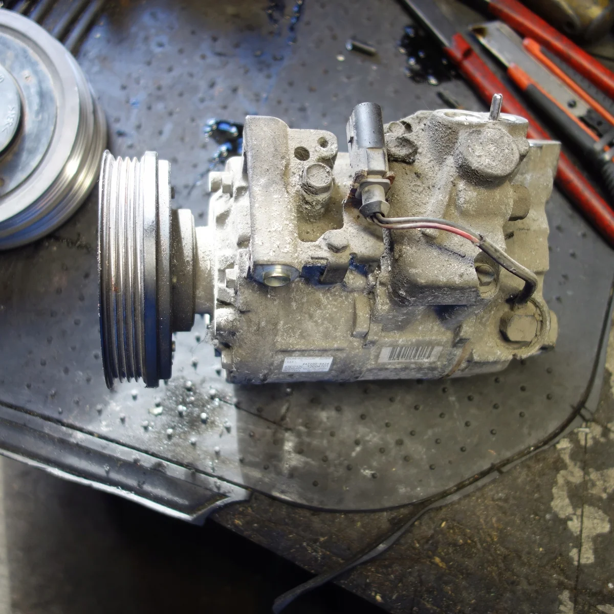 Compressore Aria Condizionata Audi A4 B6 1.9 TDI 447220-8424