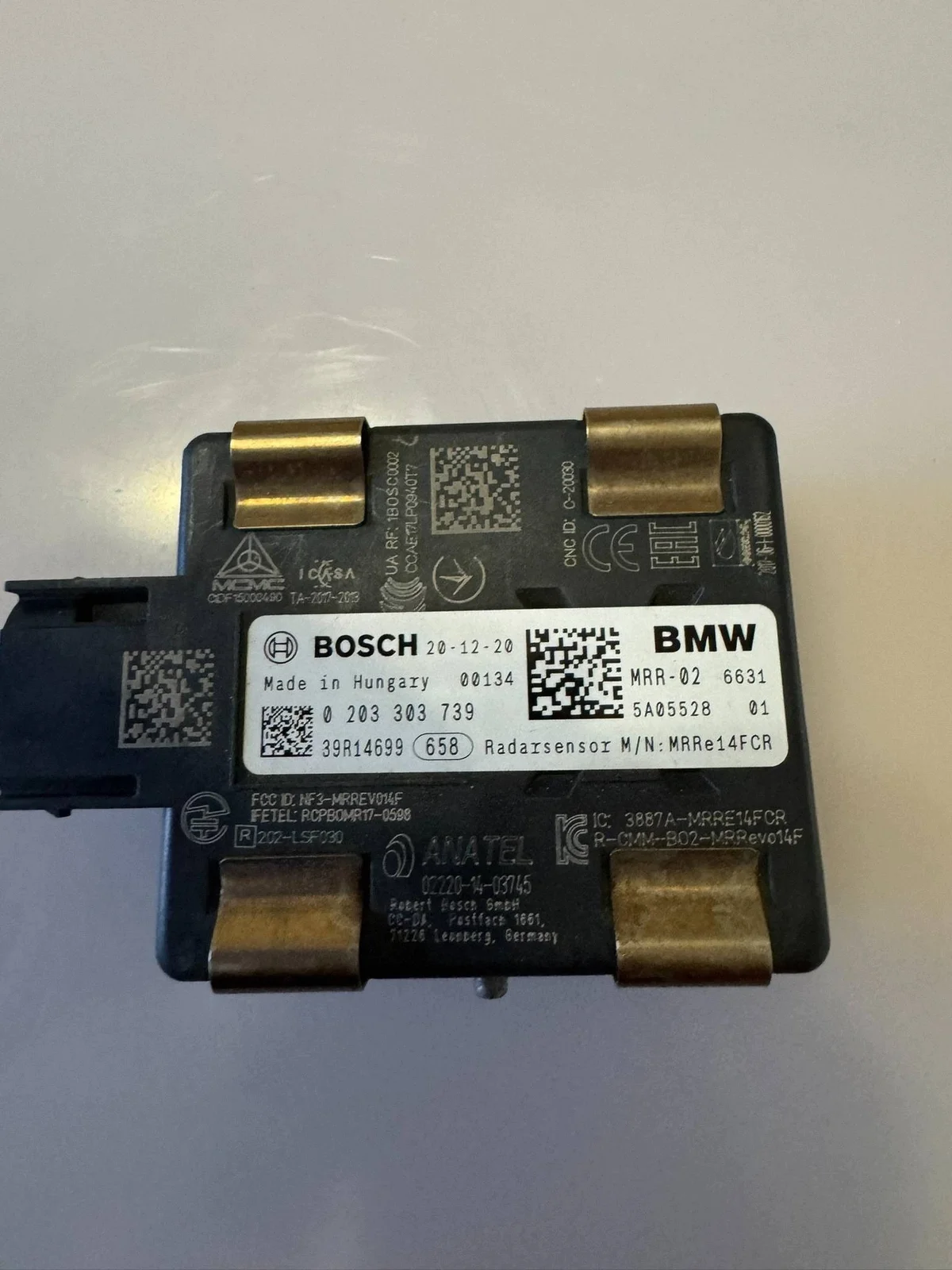 Sensor Radar ACC Distronic BMW G01 G20 F40 5A05528