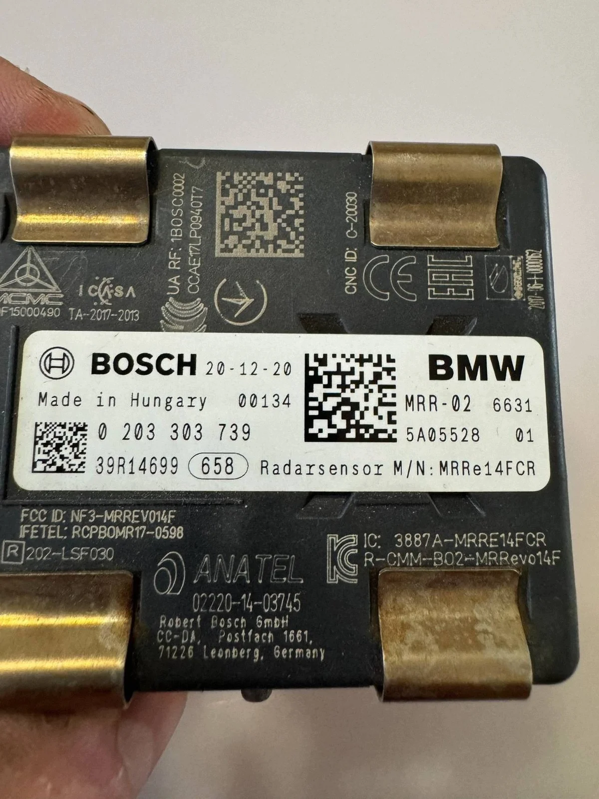 Sensor Radar ACC BMW 5A05528 image 4