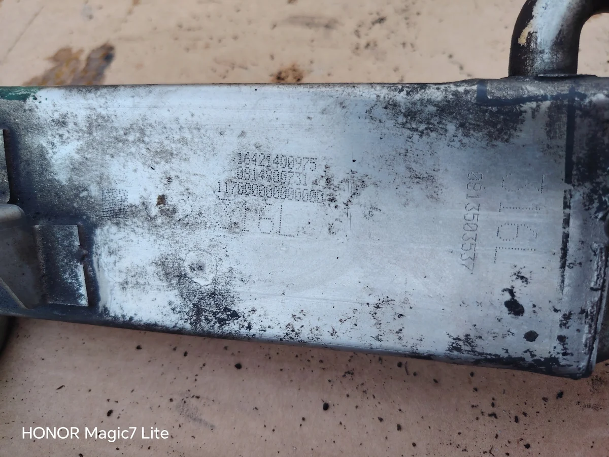 Radiateur EGR Mercedes ML W164 0050_A6421401275