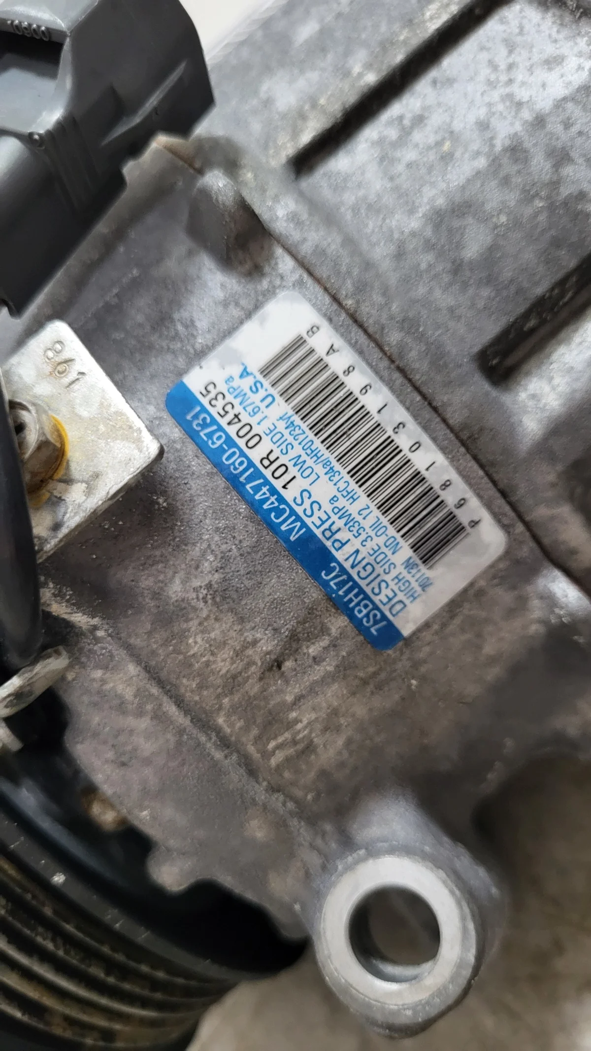 AC-kompressor Chrysler 200 II 68103198AB thumbnail 7