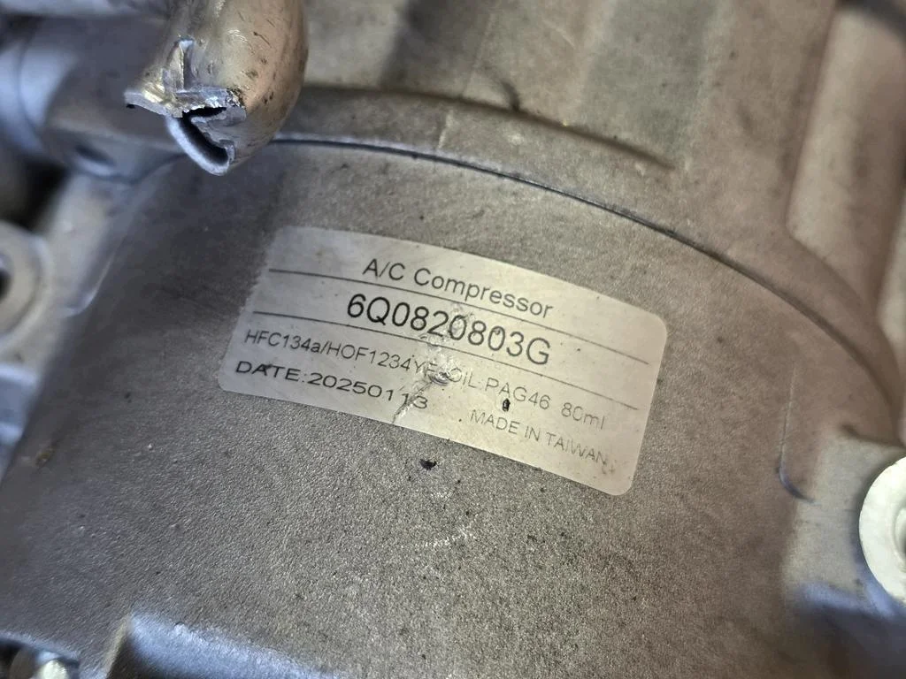 AC-kompressor VW Golf 6Q0820803G