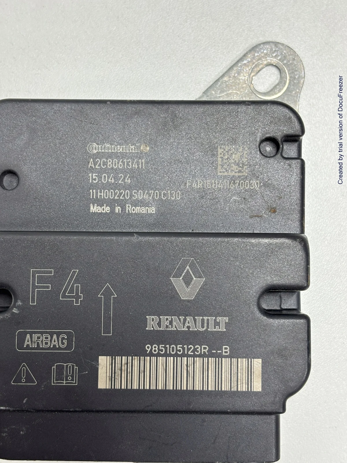 Styrenhet krockkudde Renault Captur 985105123R image 4