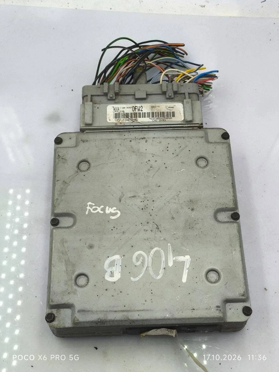 Engine Control Unit Ford Focus 14A624AA
