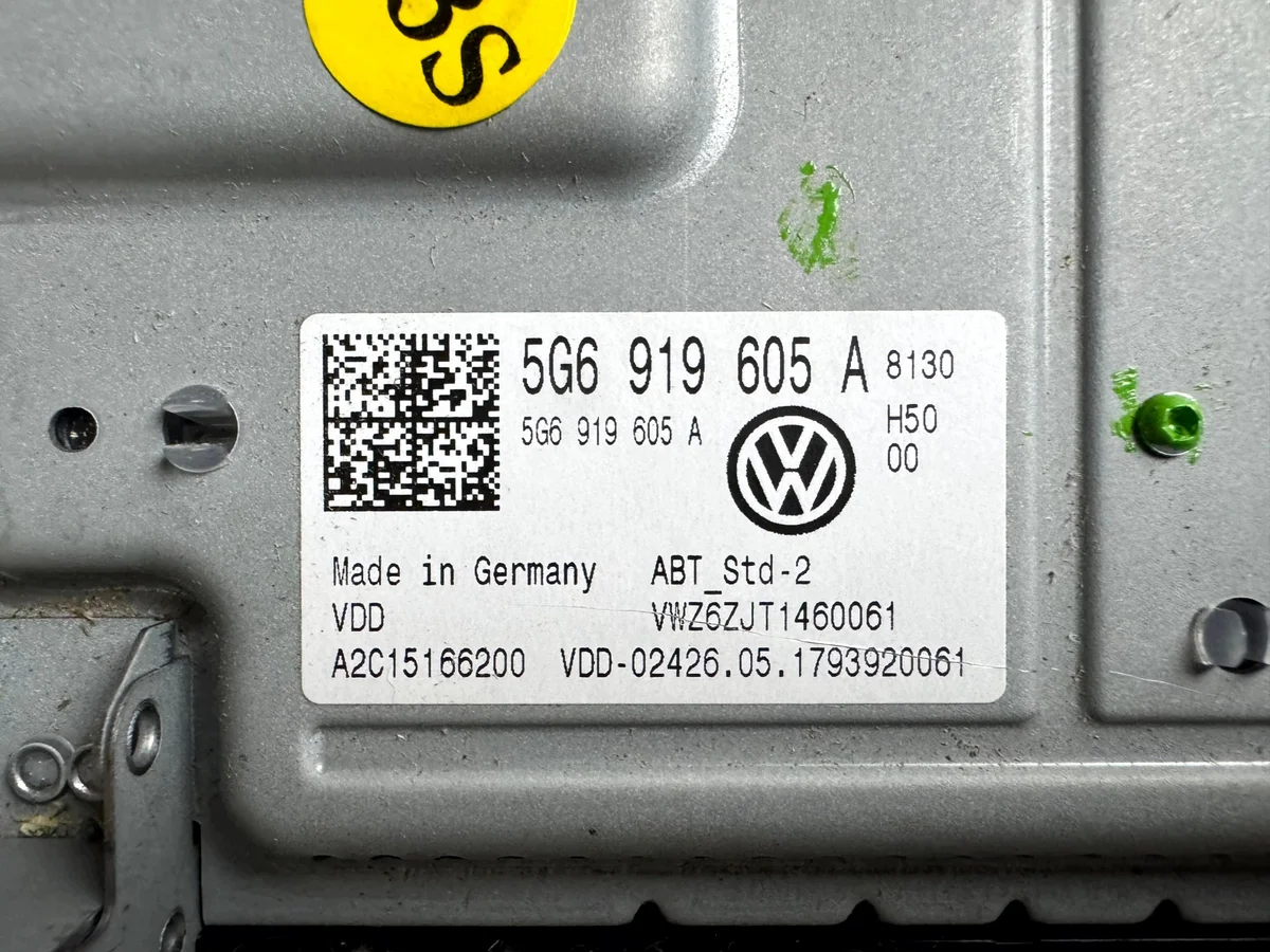 Display Navi VW Passat B8 Golf VII T-Roc 5G6919605A image 5