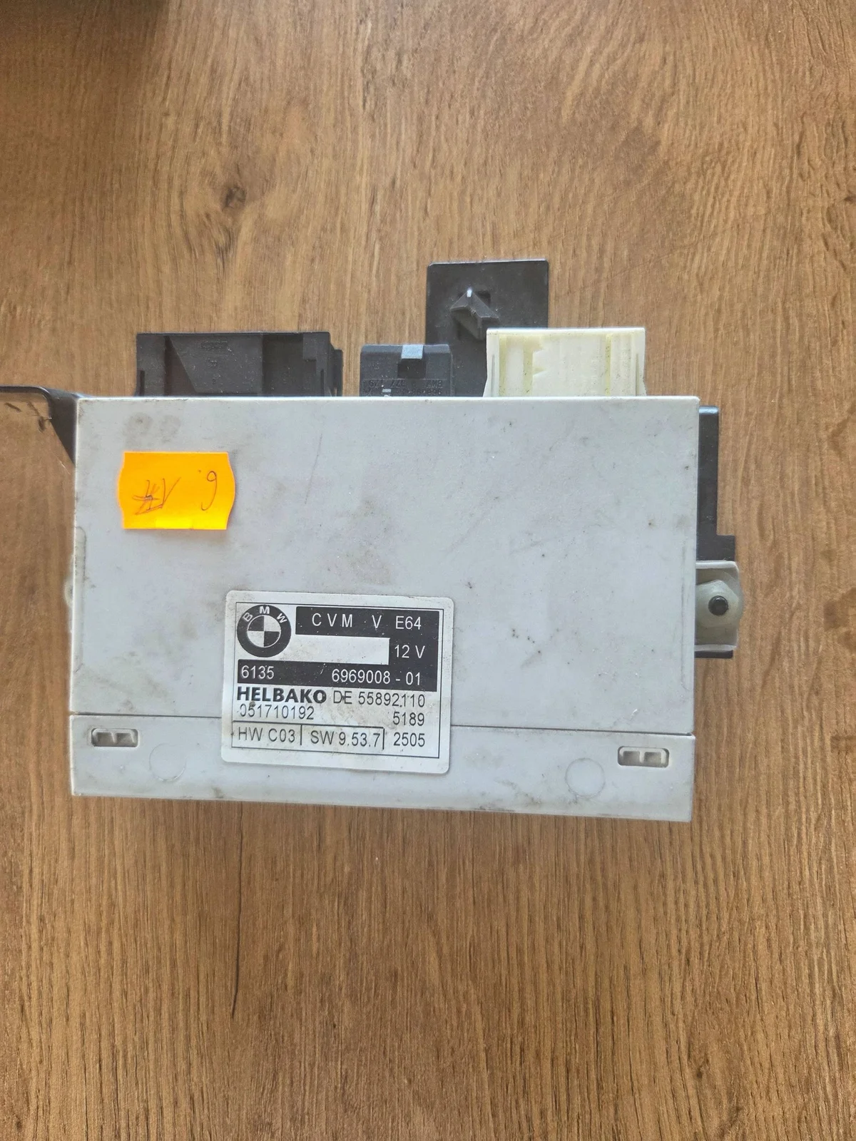 Sähkömoduuli kattoluukulle BMW 6 E63 E64 6969008