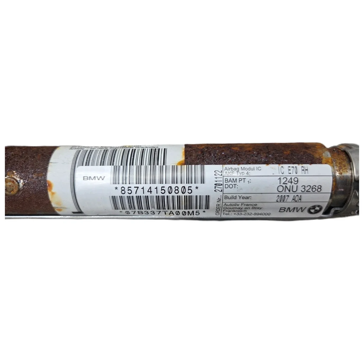 BMW X5 E70 ilmanohjain oikea 85714150805