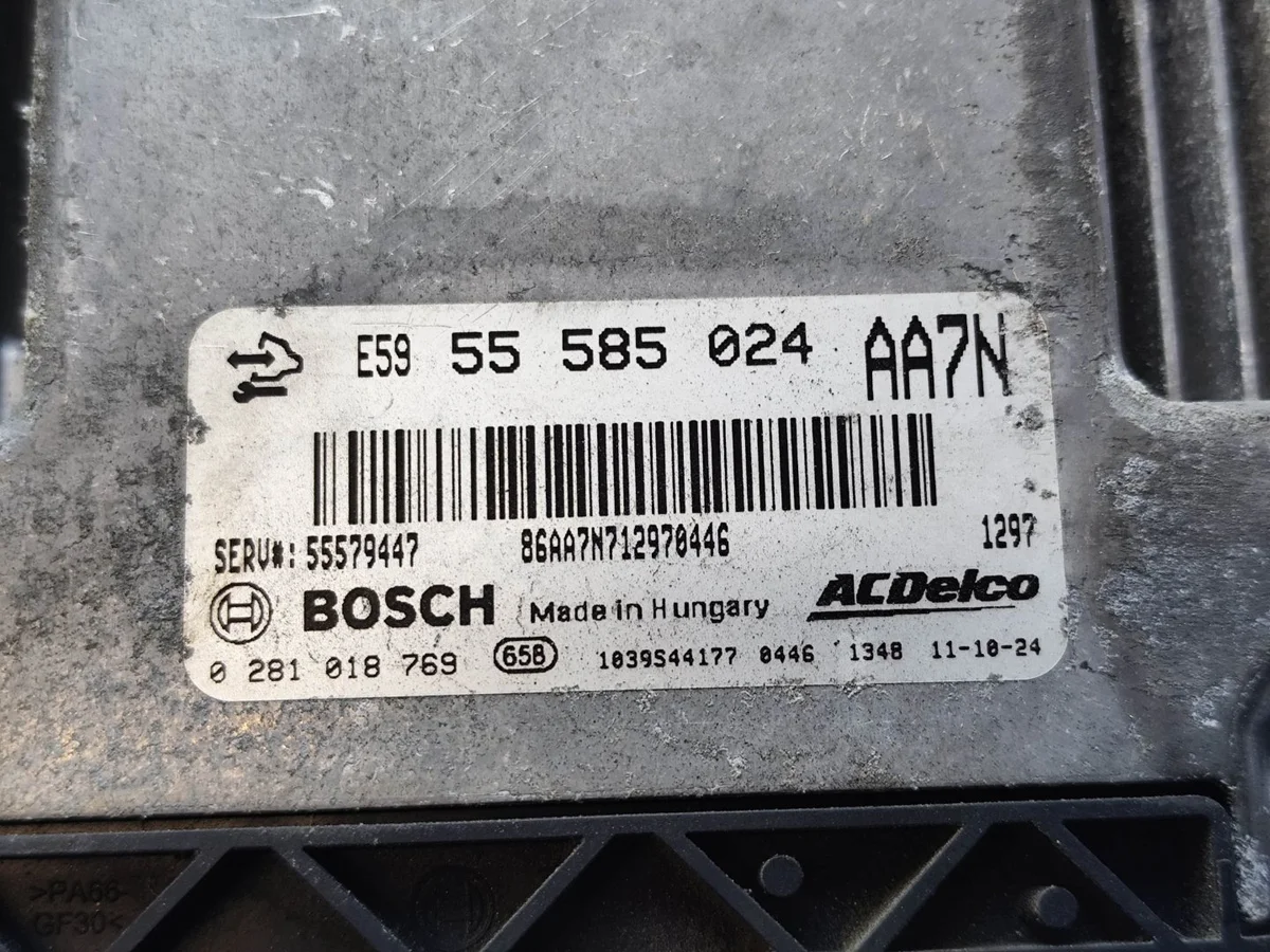 Ohjausyksikkö Opel 2.0CDTI 55585024 image 6