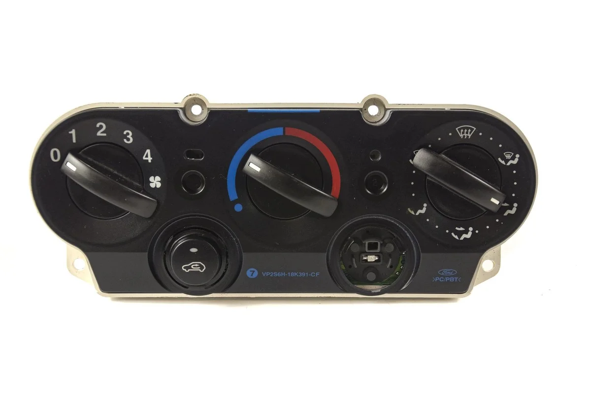 Ford Fiesta MK6 Painel de Controlo do Sistema de Ventilação 2S6H19980BD