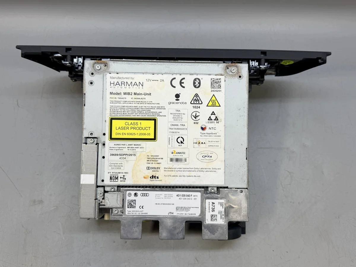Audi A6 C7 navigaatioyksikkö 4G1035043F