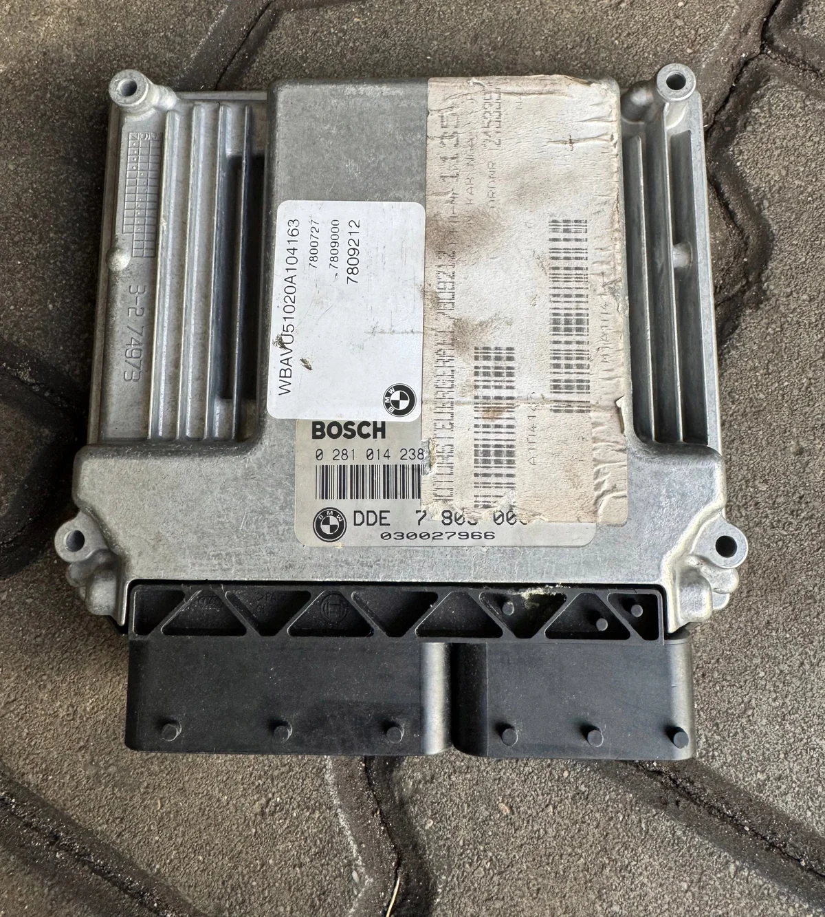 Calculateur moteur BMW 3 E90 E91 7809000