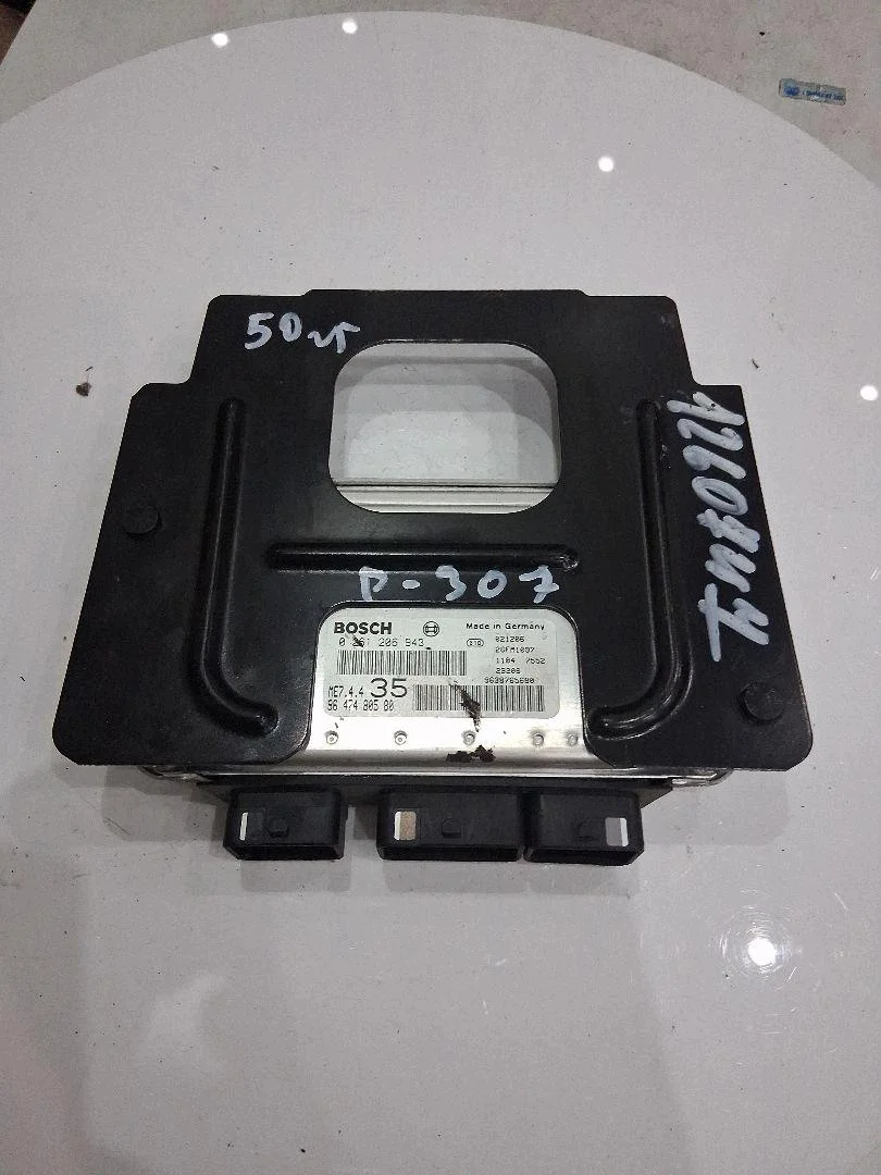 Engine Control Unit Peugeot 307 9647480580