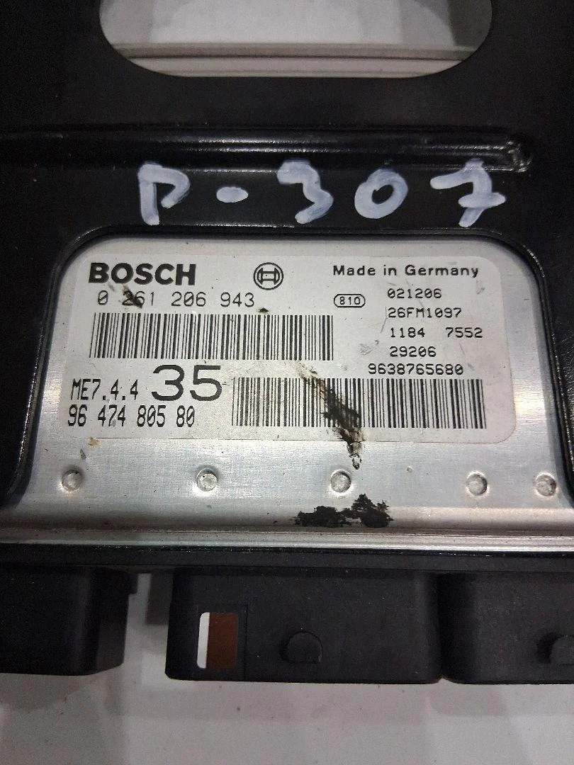 Regeleenheid Peugeot 307 9647480580