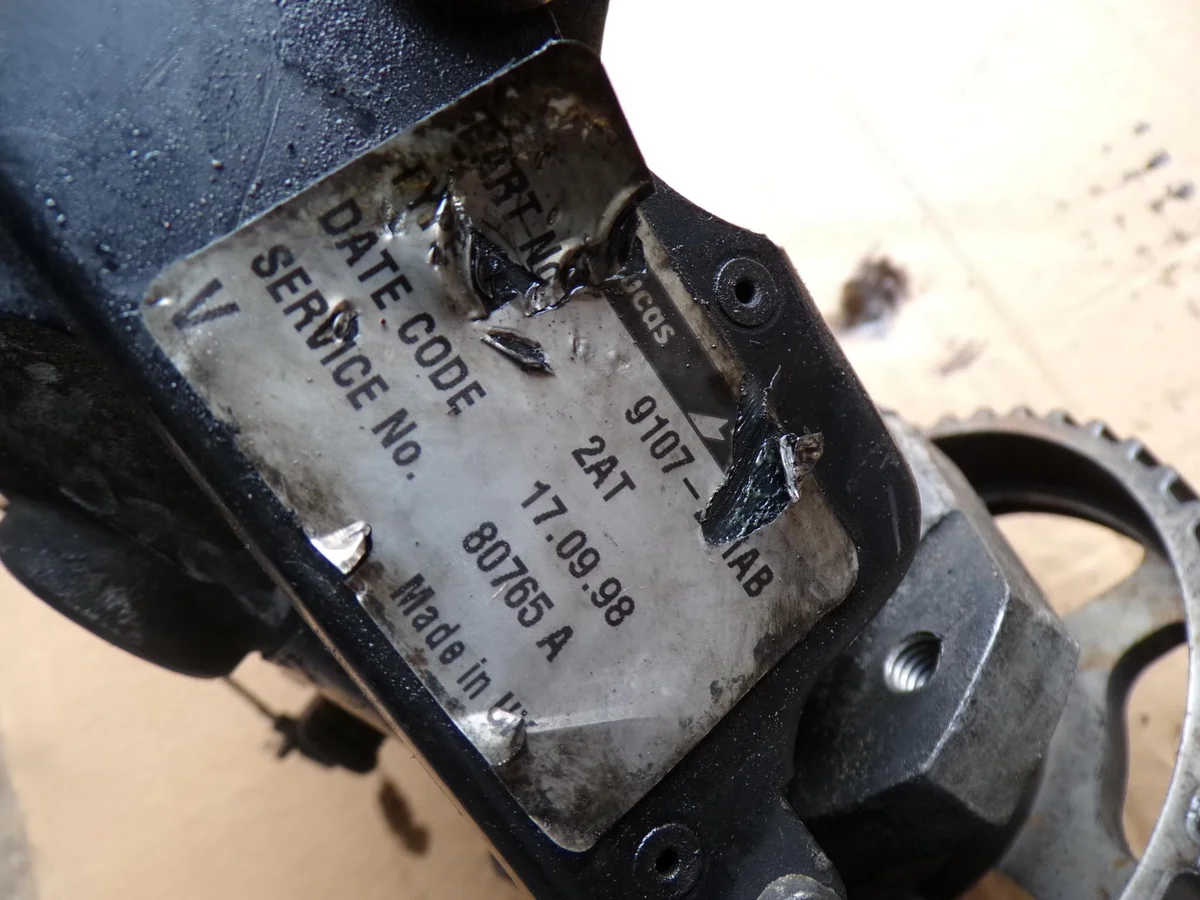 Pompe injection VW POLO 1.9D 028130115J image 4