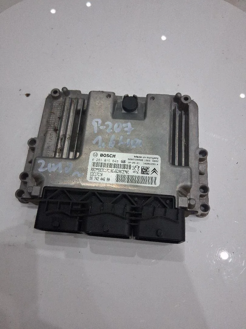Regeleenheid Peugeot 207 1.6 HDI 9674244680