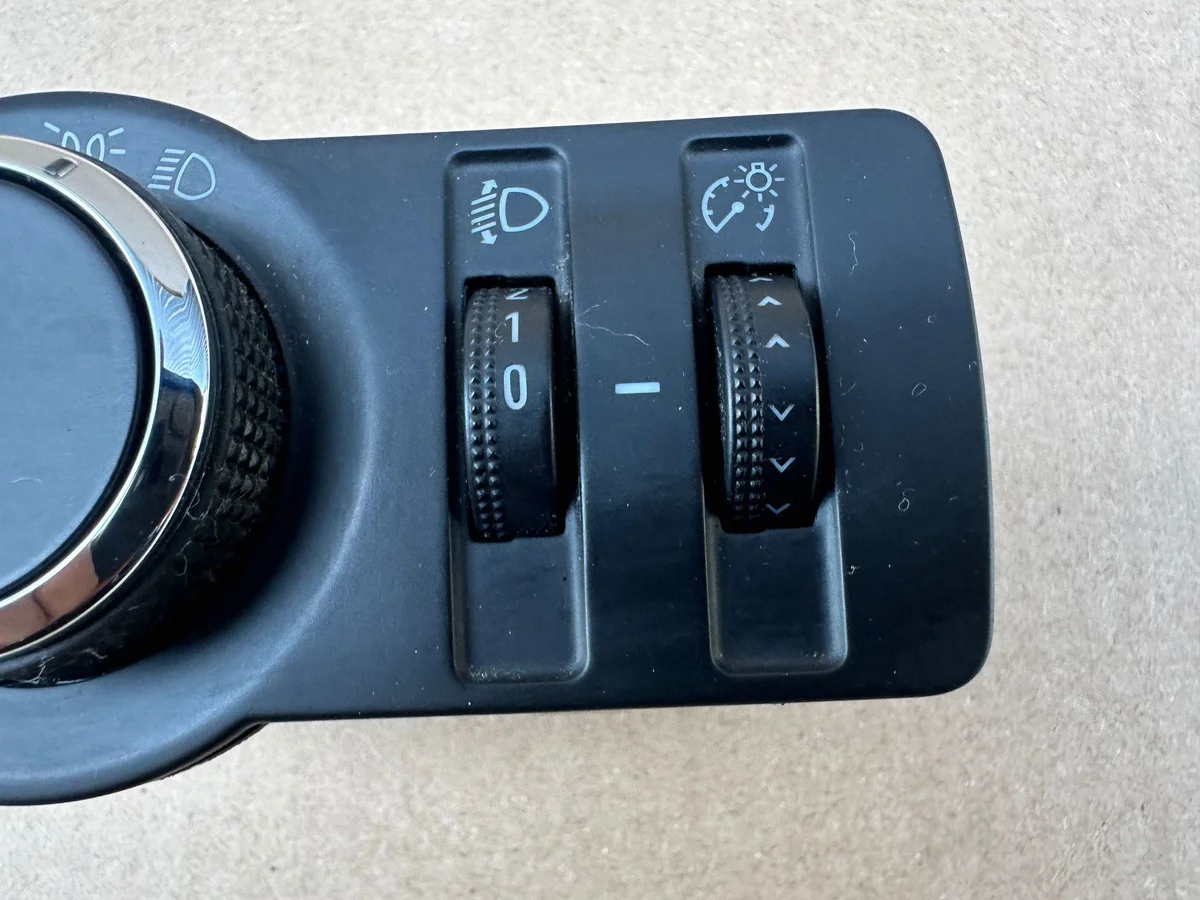 Headlight Switch Opel Astra J 13268705 thumbnail 4