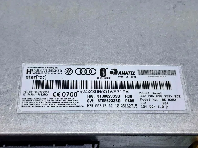 Modulo Bluetooth Audi A4 (8K2, B8) 8T0862335D image 3
