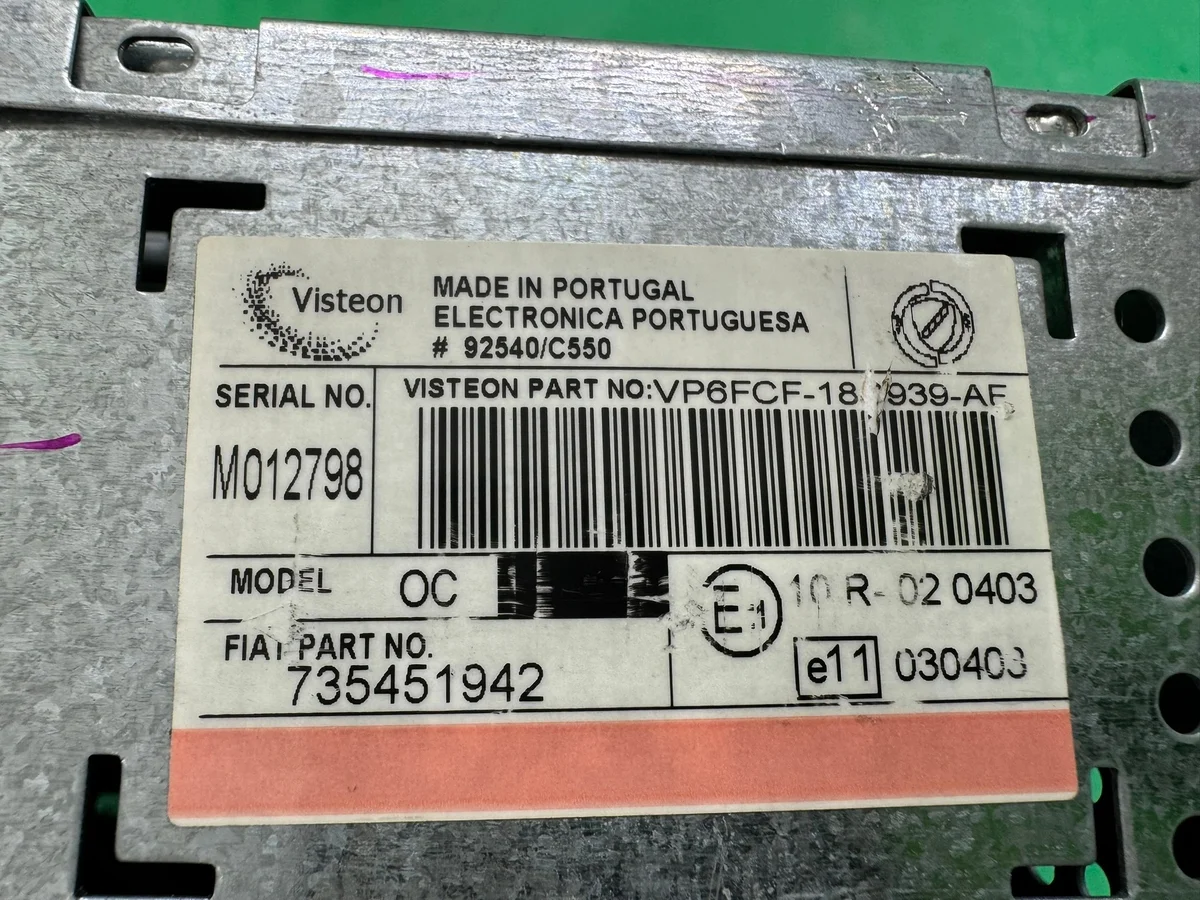 Radio Fiat Bravo II 537841641 07-14 image 7