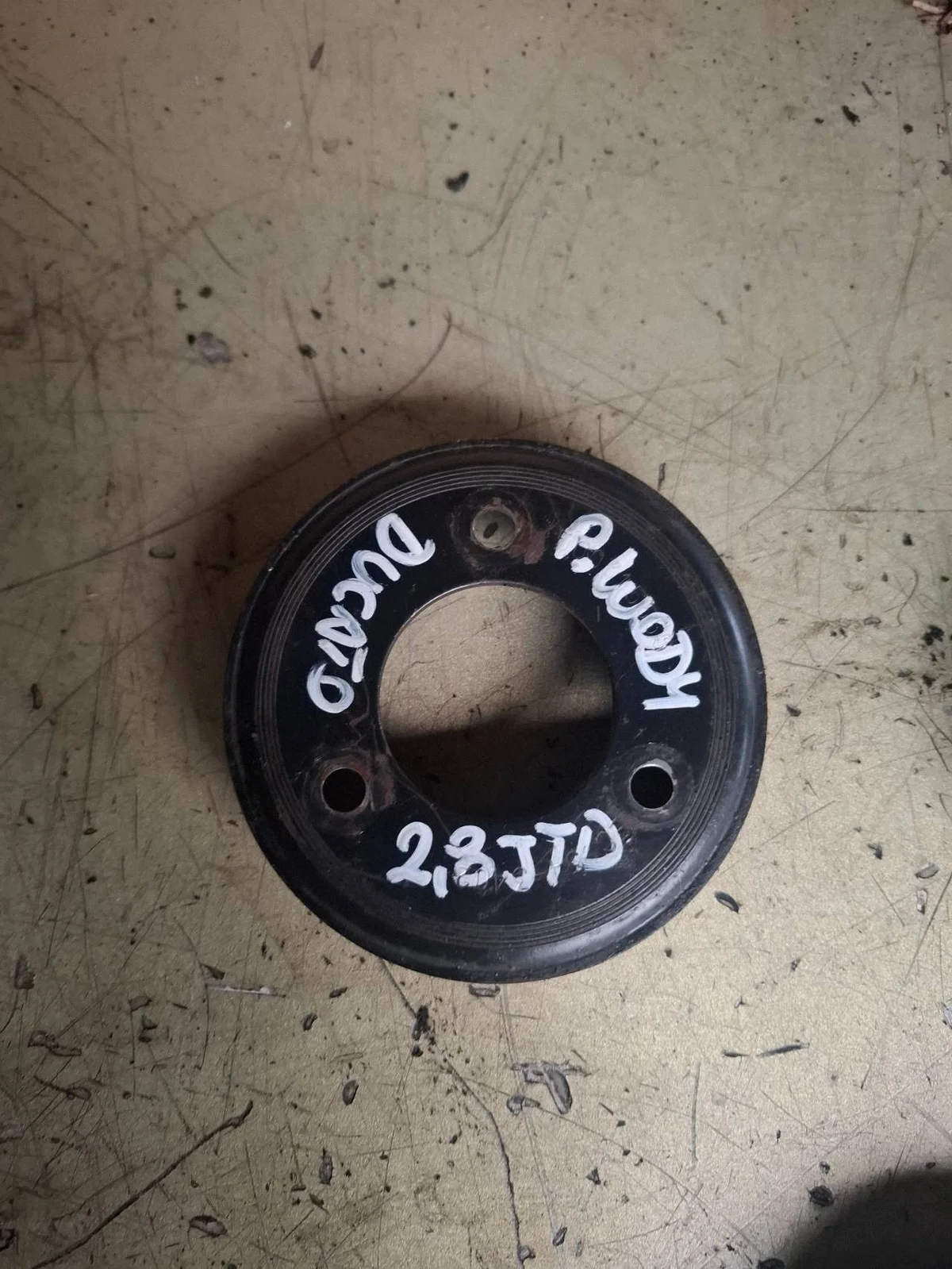 Poelie waterpomp Fiat Ducato 2.8 JTD