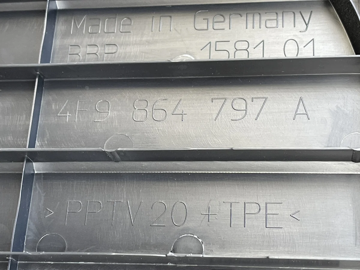 Tabuleiro de bagageira Audi A6 C6 4F9863547A image 3