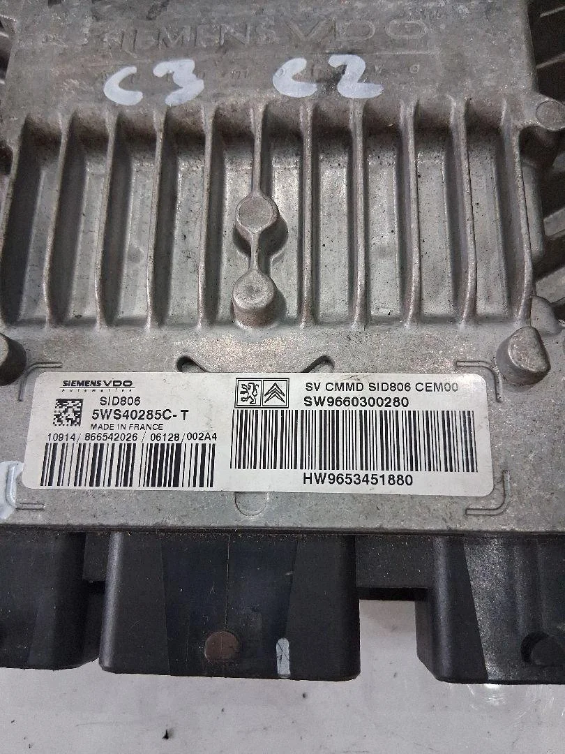 Ohjausyksikkö Citroen C3 C2 9660300280 SID806 thumbnail 1