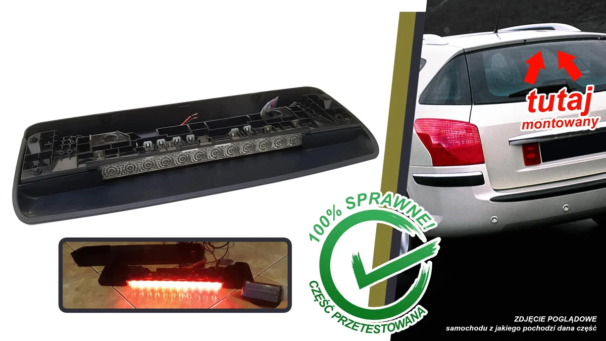 Kolmas jarruvalo Peugeot 407 SW KD7119