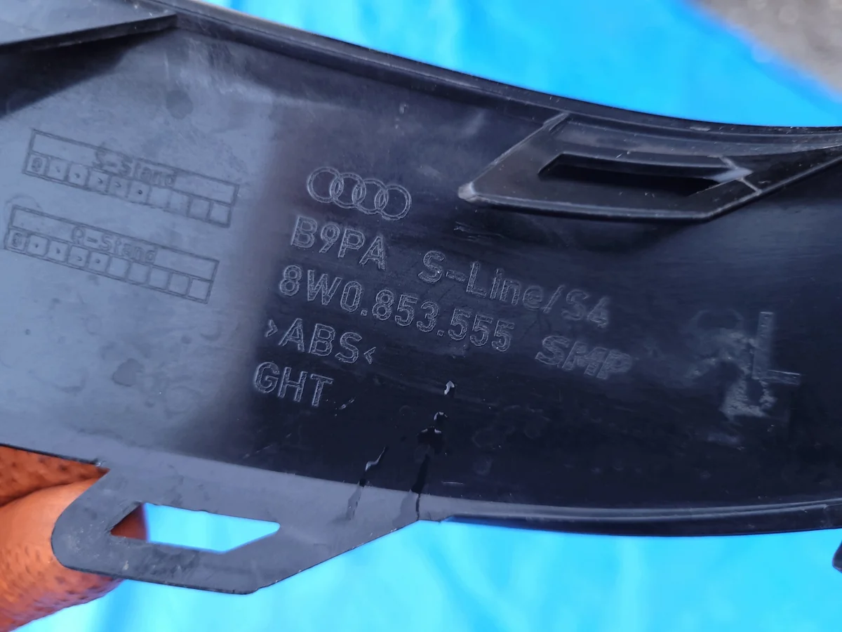 Audi A4 B9 Modanatura S-LINE 8W0853555-03313 image 7