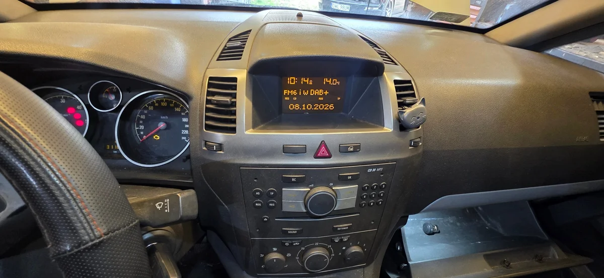 Radio-Display ZAFIRA B CD30 MP3 Opel 13190742 image 3