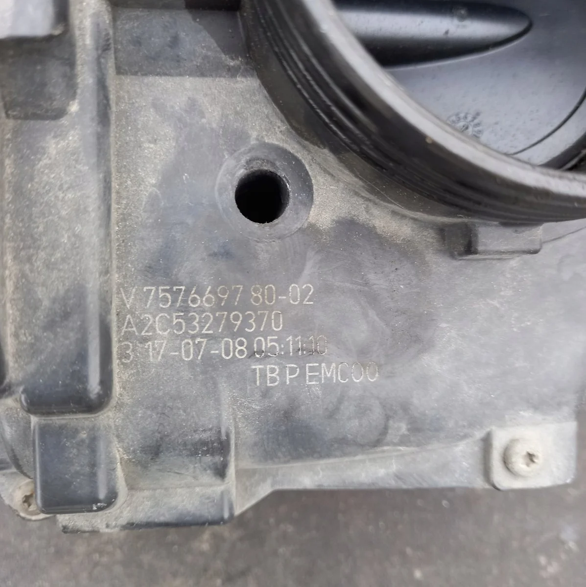 Gasklephuis Citroën C4 I V75766978002 thumbnail 4