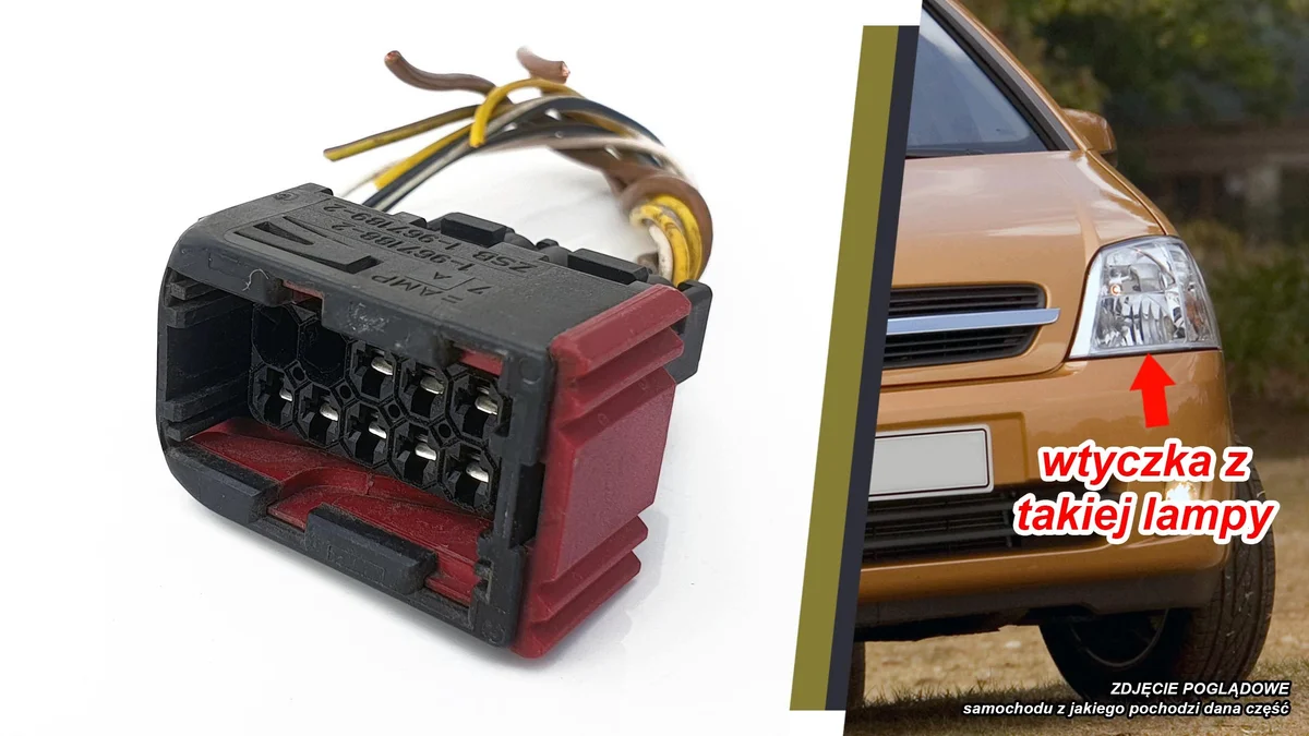 Conector Faro Delantero Opel Meriva A KD7138