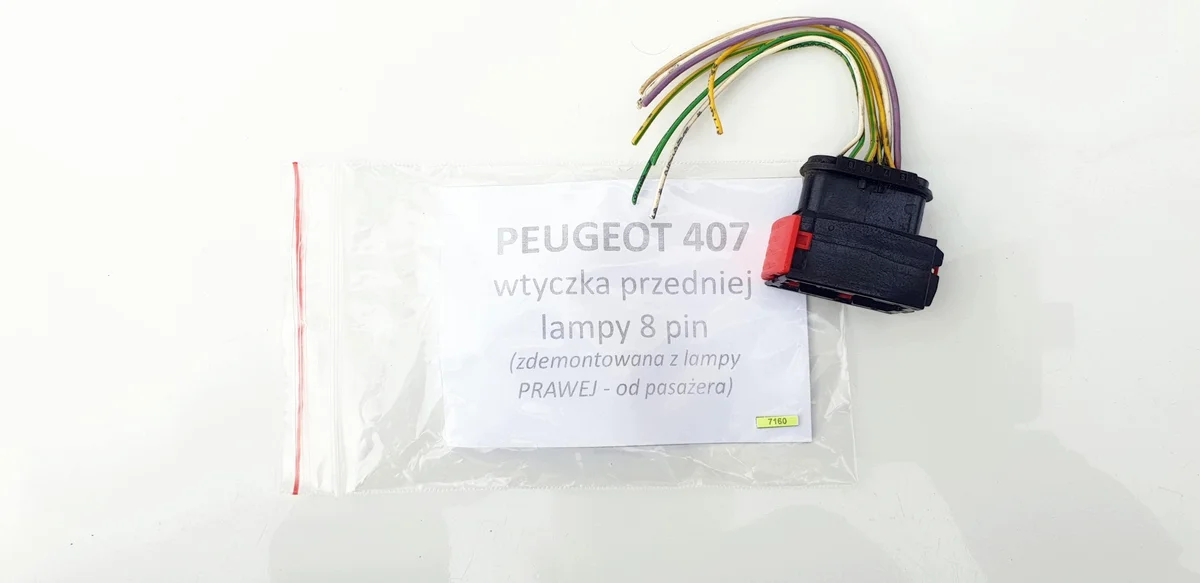 Conector Faro Peugeot 407 KD7160 image 10