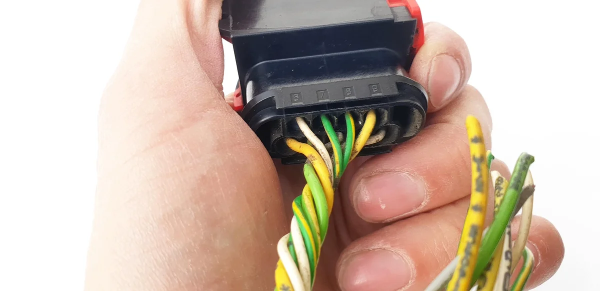 Stecker Scheinwerfer Peugeot 407 KD7173 image 9