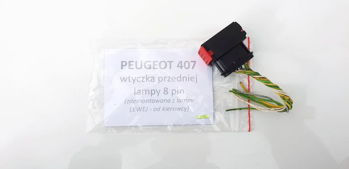 Stecker Scheinwerfer Peugeot 407 KD7173 image 10