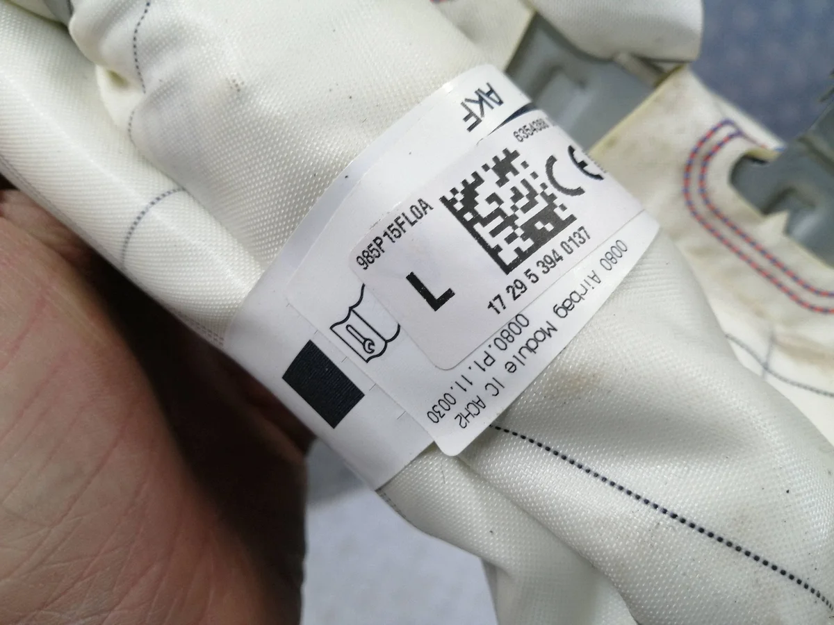 Airbag-verho vasen Nissan Micra K14 MIP18902 image 5