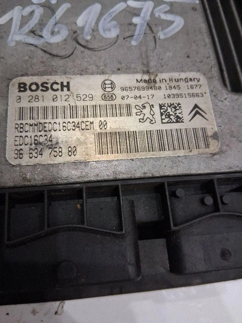 Ohjausyksikkö Peugeot 207 9663475880 image 3